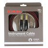 Cable de guitarra Kirlin 3 m Jack Jack negro/r