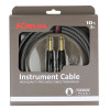 Cable de guitarra Kirlin 3 m Jack-Jack gris