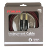 Cable Guitare Kirlin 6m Jack Jack Noir/r