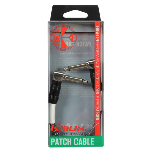 Cable Patch Kirlin 0.15m Jack-jack Gris