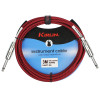 Kirlin 3m Red Guitar Cable Jack Jack