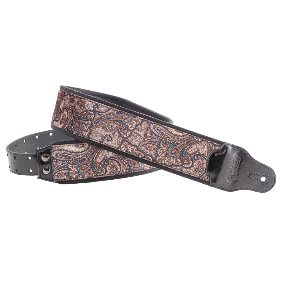 Righton J-Paisley Brown Velvet Strap