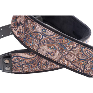 Courroie Velours Righton J-paisley Brun