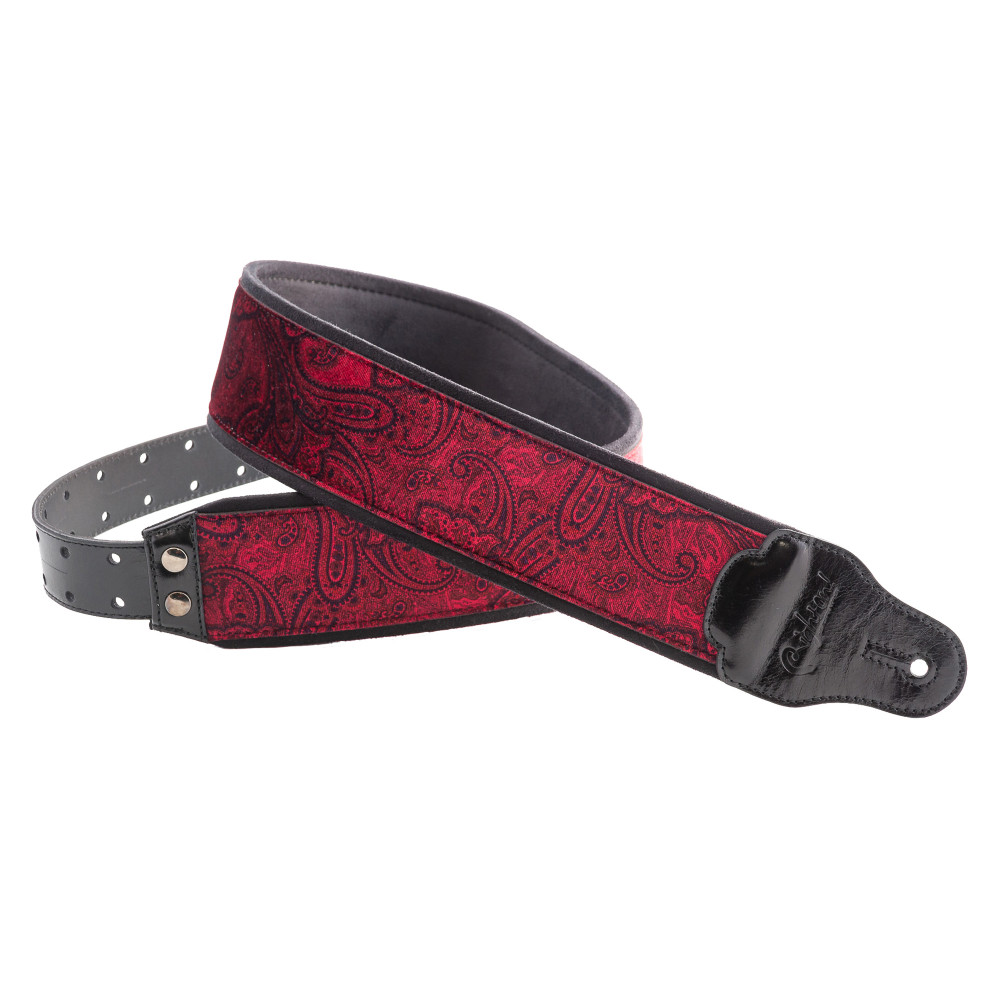 Righton J-Paisley Red Velvet Strap