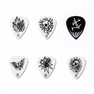 Boite 6 Mediators Dunlop James Hetfield
