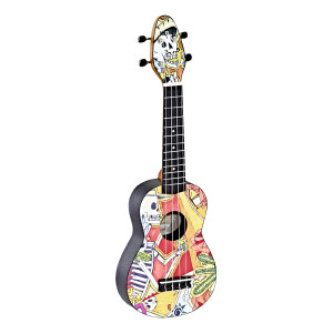 Pack Ukulele Soprano Keiki El Muerto