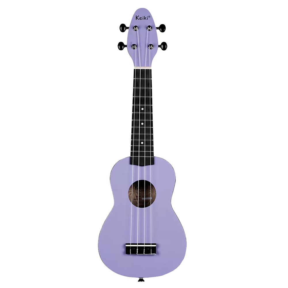 Pack de ukelele soprano Keiki lavanda