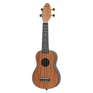 Pack de ukelele soprano Keiki de caoba