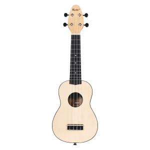 Pack Ukulele Soprano Keiki Erable Lh