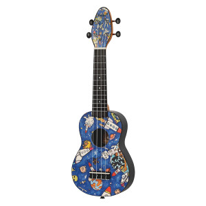 Pack de ukelele soprano Keiki Spaceman