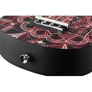 Pack Ukulele Soprano Keiki Rouge