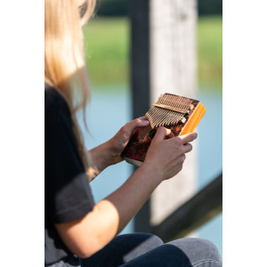 Kalimba Meinl de 9 notas modelo Lava