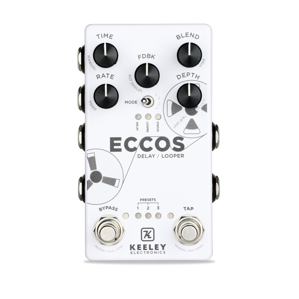 Keeley Eccos Delay Looper Stereo Pedal
