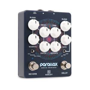 Keeley Parallax Blue Pedal