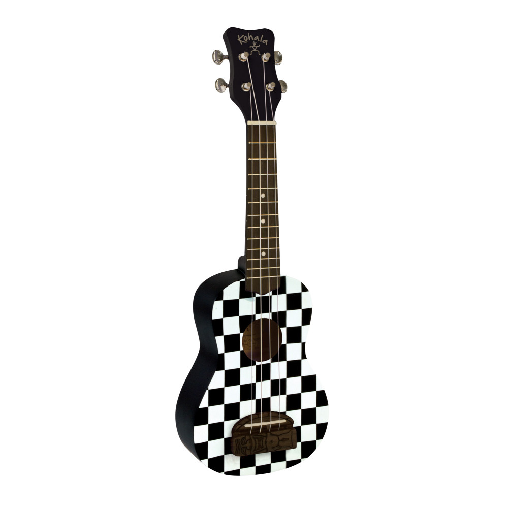 Kohala Tiki Soprano Ukulele Scb