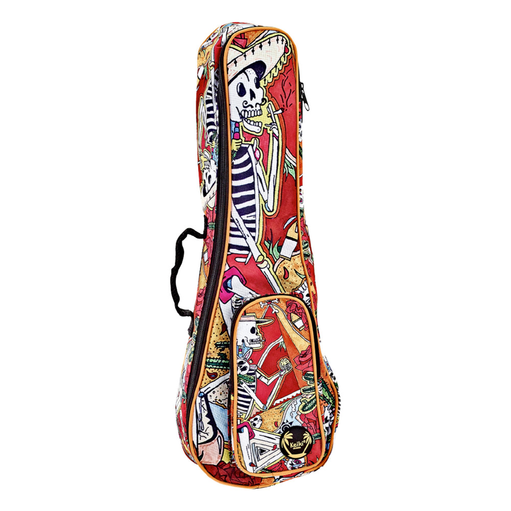 Funda para ukelele soprano Keiki El Muerto