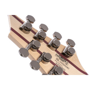 Guitarra Cort Kx507 Ms de 7 cuerdas negro