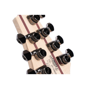 Guitarra Cort Kx507 Ms de 7 cuerdas verde