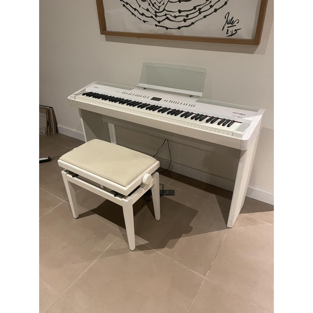 PIANO ROLAND FP80 BLANCO