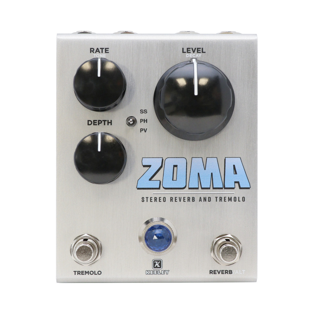Keeley Zoma Stereo Reverb Tremolo