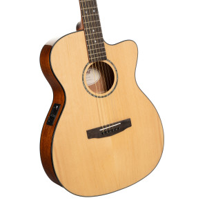 Guitare Cort Luce L60ce Naturel Brillant