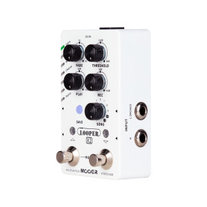 Mooer Looper X2 White Pedal