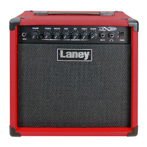Amplificador Laney Lx 20w/1x8" + Reverb Rojo