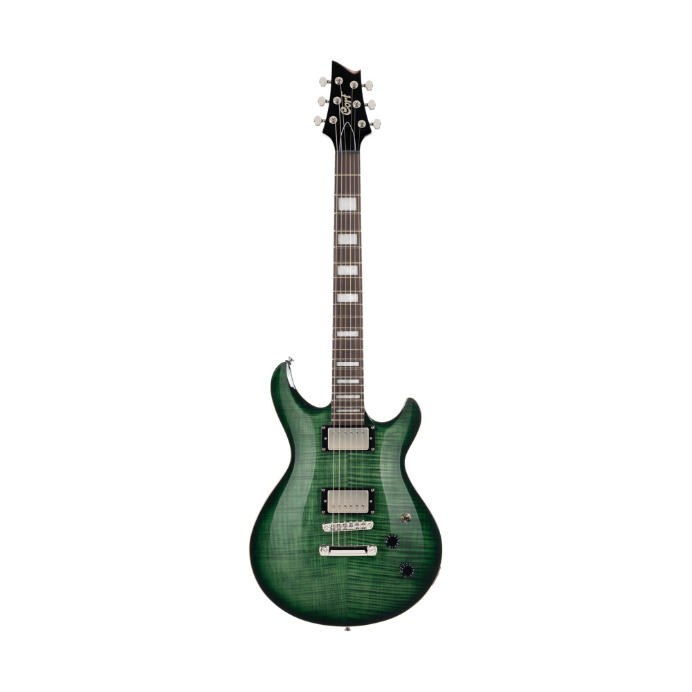 Cort M600 Trans Green Burst Guitar