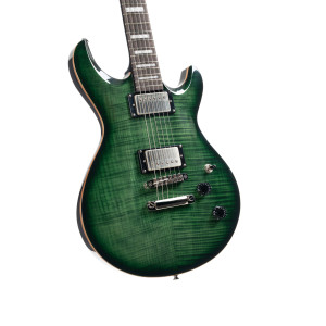 Cort M600 Trans Green Burst Guitar