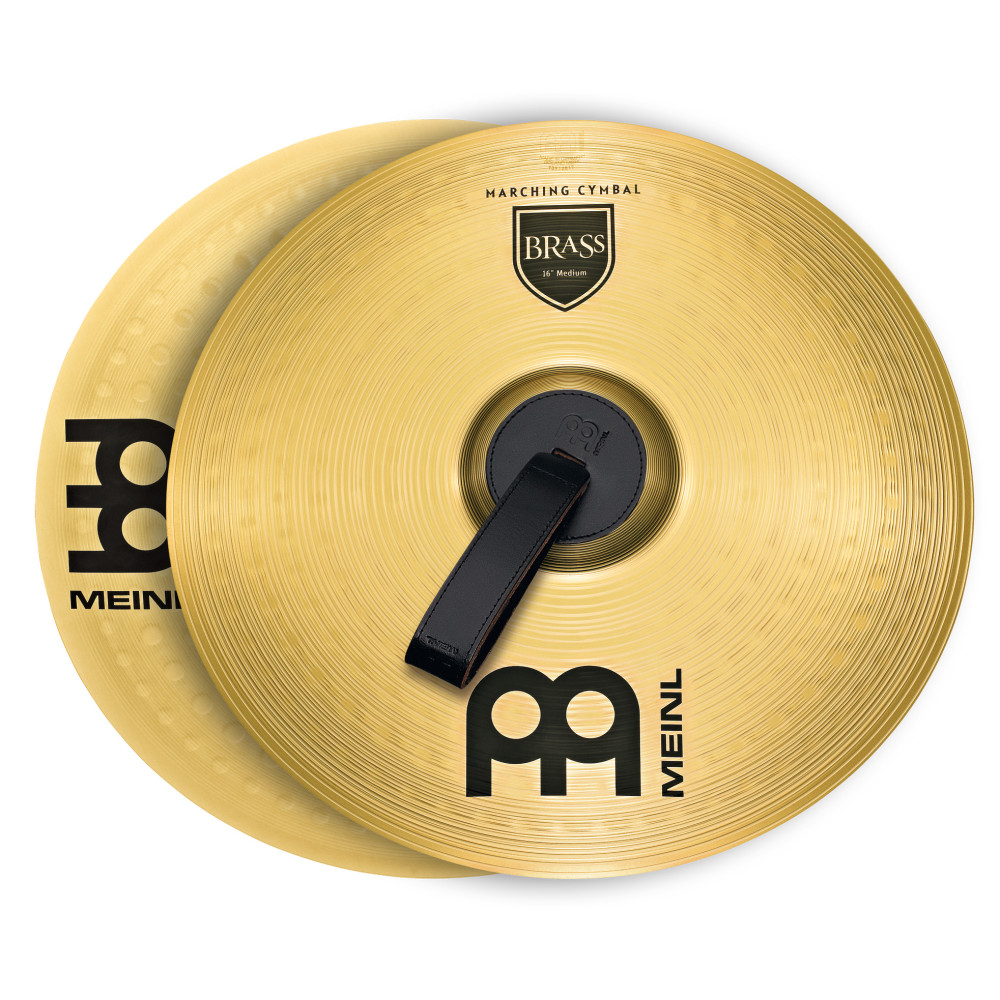 Paire Cymbales Meinl Marching 18" Cuivre
