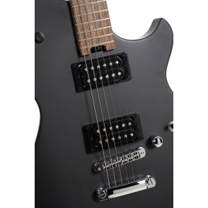 Guitarra Manson Cort Mbm-2h-sblk negro