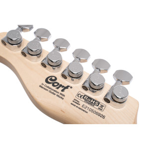 Guitarra Manson Cort MBM-2P negra