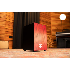 Snare Cajon Meinl Headliner Red Fade
