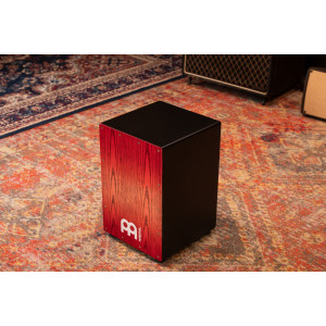 Snare Cajon Meinl Headliner Red Fade