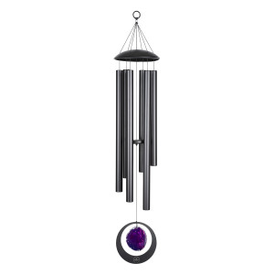 Chimes Sonic Energy Agate 50", Noir