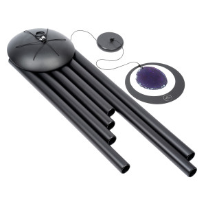 Chimes Sonic Energy Agate 50", Black