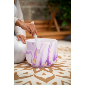 Sonic Energy Crystal Singing Bowl 10"