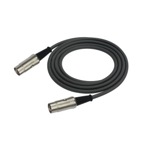 Cable MIDI Kirlin de 1 m negro