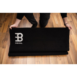 Alfombra de batería Meinl negro/blanco grande