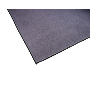 Alfombra para batería Meinl negra grande