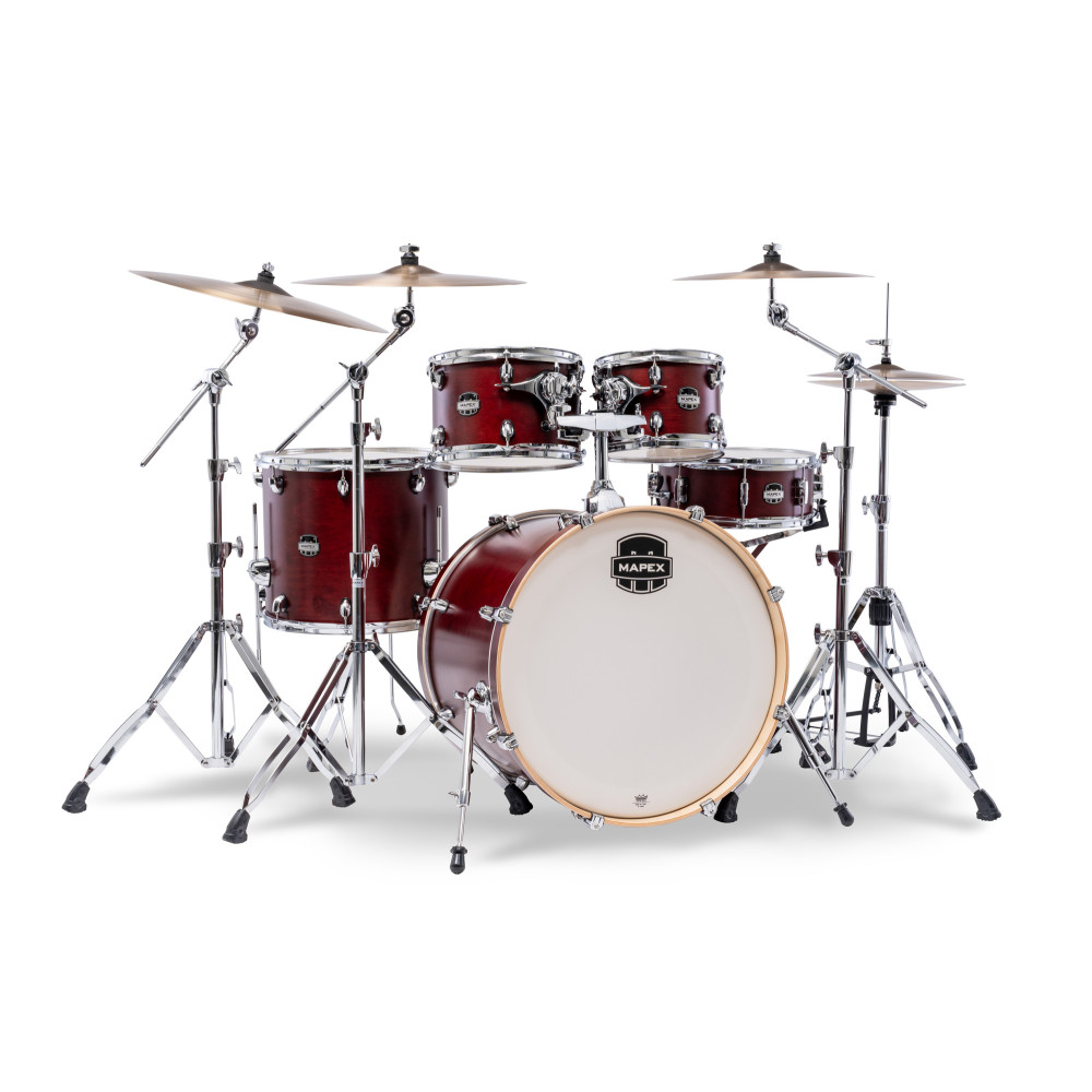 Mapex Mars Maple Pop Rock 5-Piece Merlot Satin