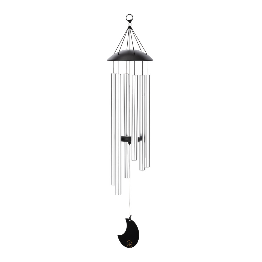 Chimes Sonic Energy Moon 32", Plata