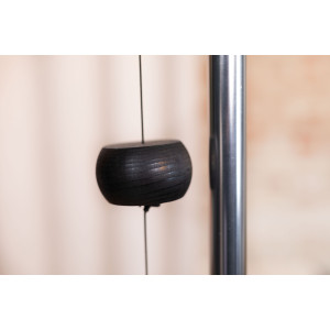 Chimes Sonic Energy Moon 35", Argent