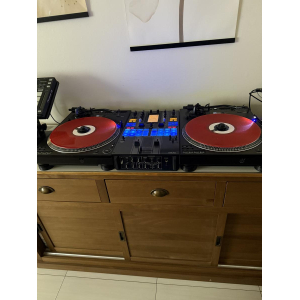 1 TABLE PIONEER DJM S11 LIMITED + 2 PLATINES PIONEER -PLX-CRSS12