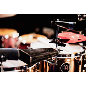 Bloque de percusión Meinl de plástico rojo