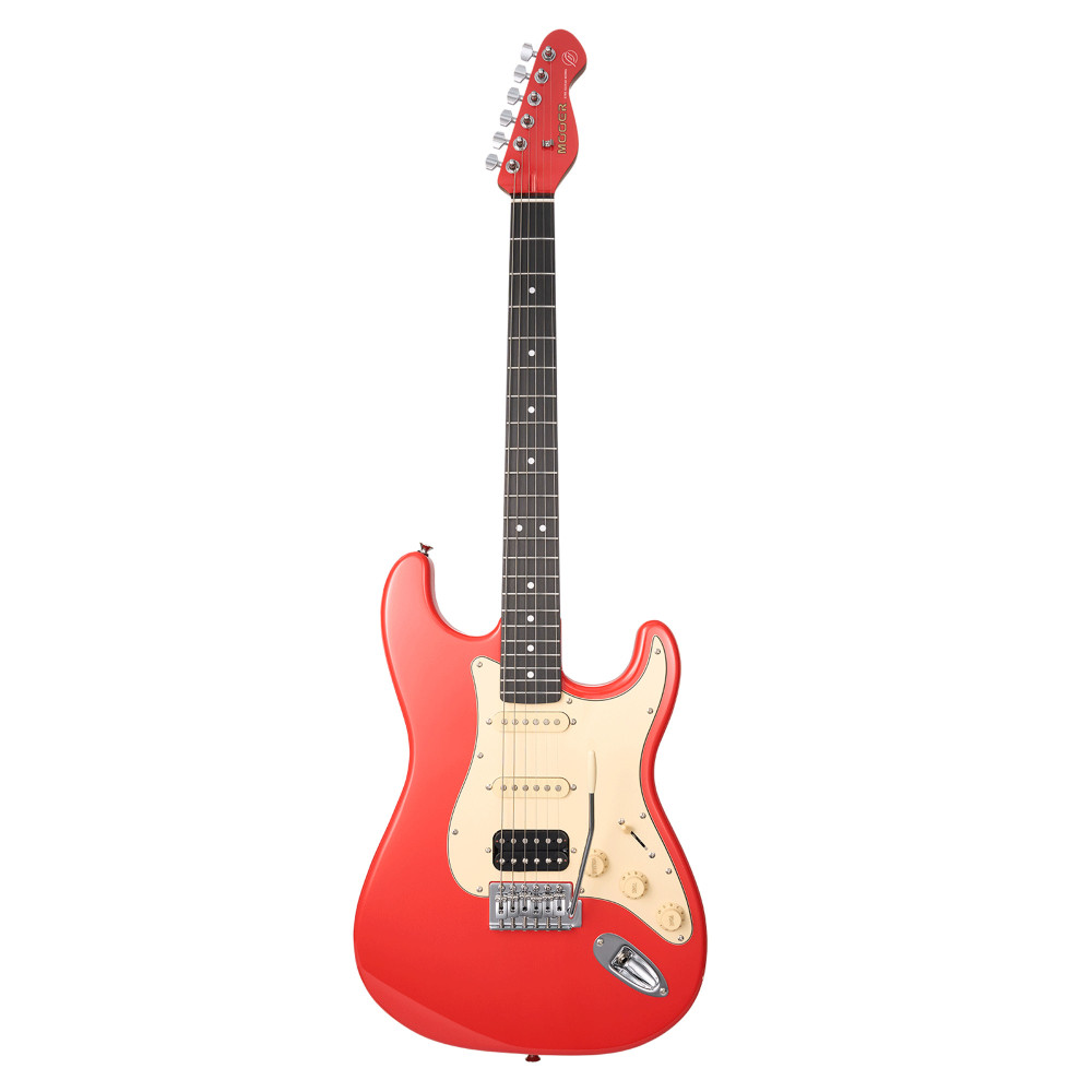 Guitarra Mooer Msc10 Elite Roja
