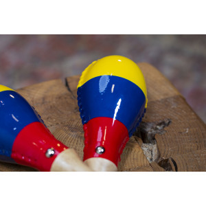 Maracas Meinl estándar bandera colombiana