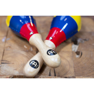 Maracas Meinl Standard Drapeau Colombien