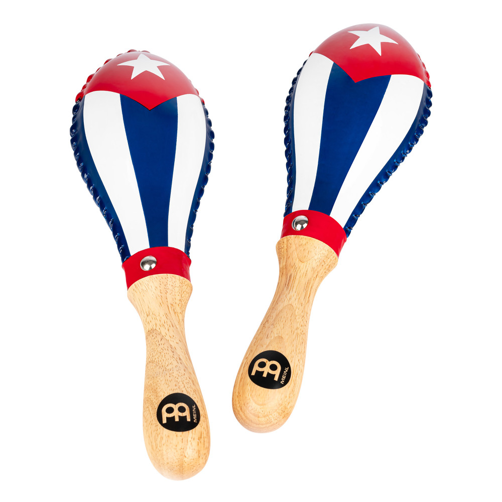 Maracas Meinl Standard Drapeau Cubain