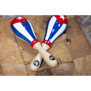 Maracas Meinl Standard Drapeau Cubain